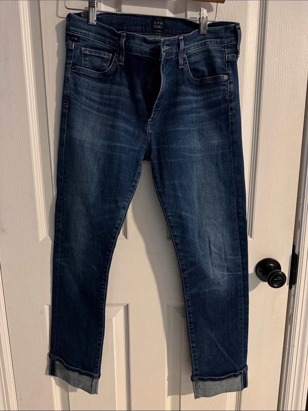 Citizens of Humanity Dark Blue Women's Slim Jeans 28x27